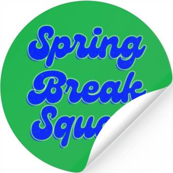 Discover Spring Break Squad Summer Vacation Spring Break Stickers