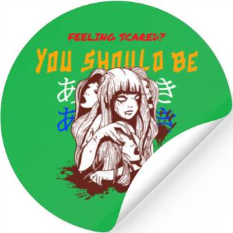 Discover Anime Themed Design Stickers