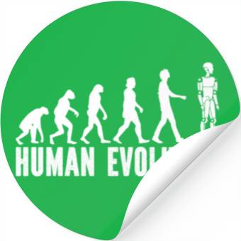 Discover Robotics Robots Evolution Human Evolution Stickers
