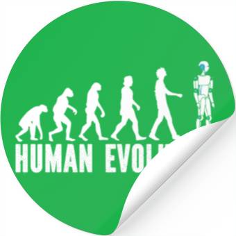 Discover Robotics Robots Evolution Human Evolution Stickers