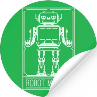 Discover Robotics Robots Robot Master Stickers