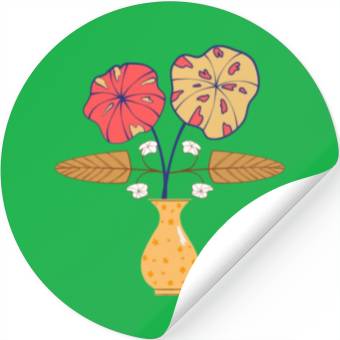Discover Unique Flower Pastel Stickers