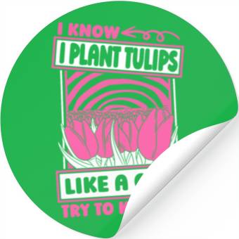 Discover Tulip Gardening Stickers