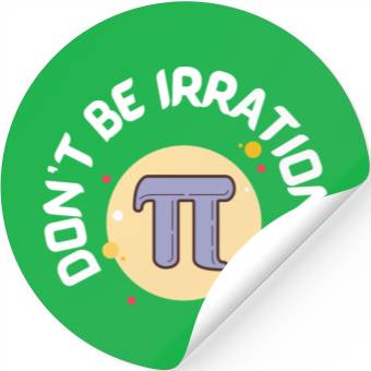 Discover Pi Day 7 Stickers