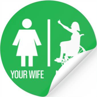Discover Leg Amputee Husband Stickers