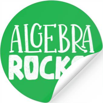 Discover Algebra, calculus, science, mathematics Stickers