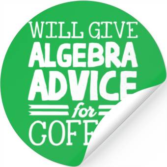 Discover Algebra, calculus, science, mathematics Stickers