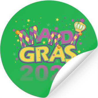 Discover Mardi Gras 2023 Stickers