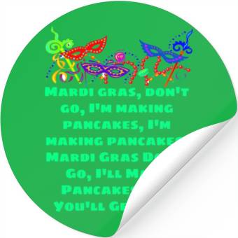 Discover Mardi Gras 2023 Stickers