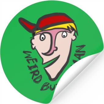 Discover Weird, but human Stickers