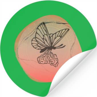 Discover Butterfly mind Stickers