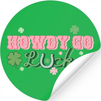 Discover Howdy Lucky Charm Stickers