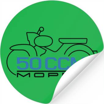 Discover 50ccm Motorcycle Moped Star Emblem Stickers