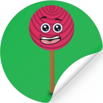 Discover A cool lollipop Stickers