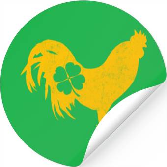Discover Shenanigans Shamrock St. Patrick's Day Stickers