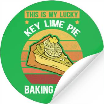 Discover Key Lime Pie Baking Pies Lover Stickers