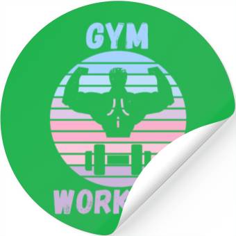 Discover Gym Workout Stickers