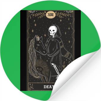 Discover Death Card Stickers