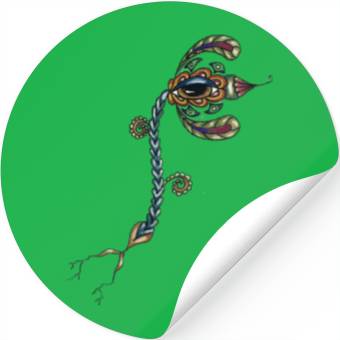 Discover AliEn FloWeR3 Stickers