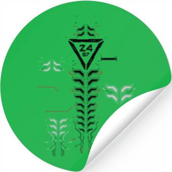 Discover Cyber modern Stickers