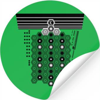 Discover Cyber modern Stickers