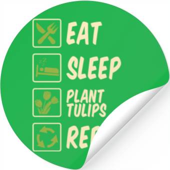 Discover Tulip Gardening Tulips Stickers