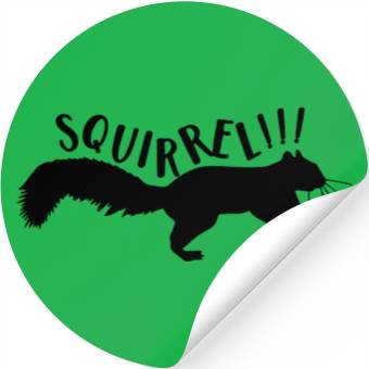 Discover Squirrel Stickers