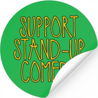 Discover Support Stand Up Comedy 2 Stickers