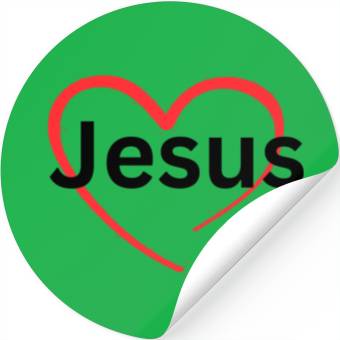 Discover I Love Jesus Stickers!