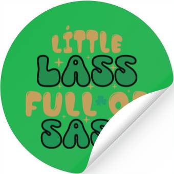 Discover Little Patricks Day Sublimation Stickers