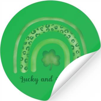 Discover Lucky and Blessed Stickers