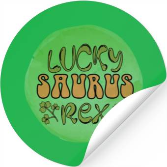 Discover Lucky Patricks Day Sublimation Stickers