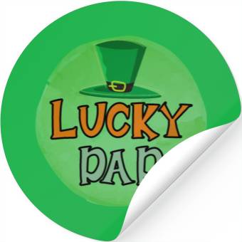 Discover Lucky Patricks Day Sublimation Stickers