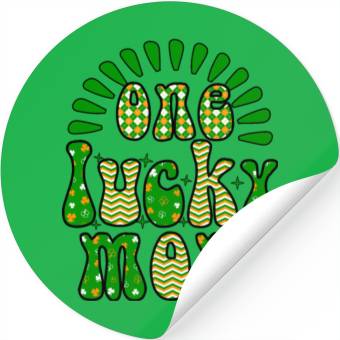 Discover One luckyPatricks Day Sublimation Stickers