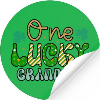 Discover One luckyPatricks Day Sublimation Stickers