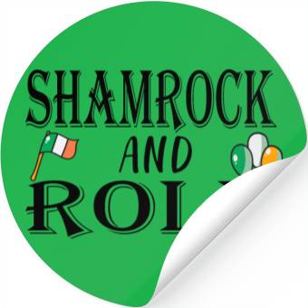 Discover Shamrock And Roll Stickers