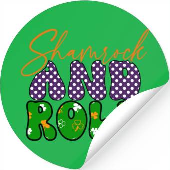 Discover ShamrockPatricks Day Sublimation Stickers
