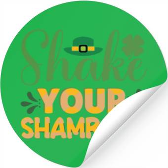 Discover shake your shamrock Stickers