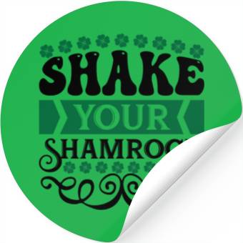 Discover shake your shamrock Stickers