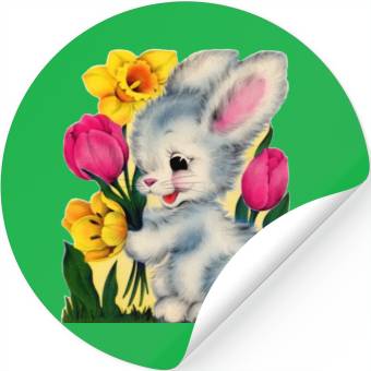 Discover Easter Bunny Stickers