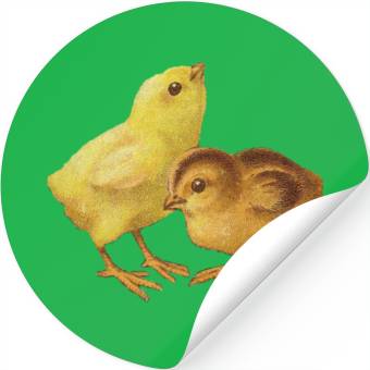 Discover Easter Chick Stickers