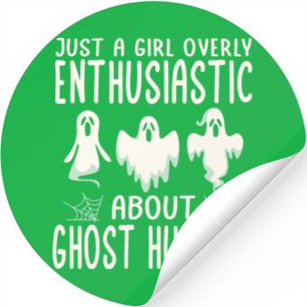 Discover ghost hunting Stickers