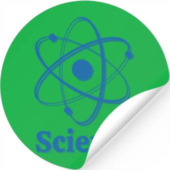 Discover Atom Science Science Electron Molecule Physics Stickers