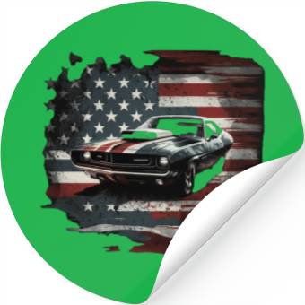 Discover Muscle and Freedom Stickers