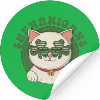 Discover Shenanigans Neko Stickers