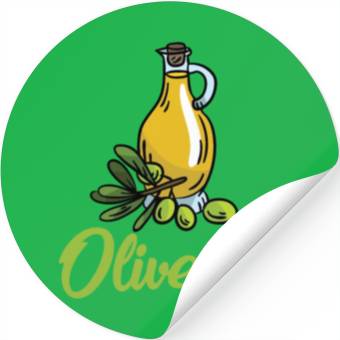 Discover Olive Oil Stickers