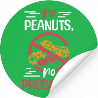 Discover No Peanuts No Problems Peanut Allergic Stickers