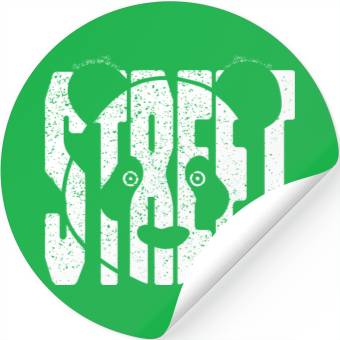 Discover Panda Street Warrior Stickers