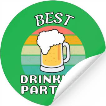 Discover BEST DRINKING PARTNER Stickers