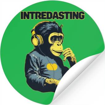 Discover Intredasting Beats - Interesting Monkey Ape Stickers